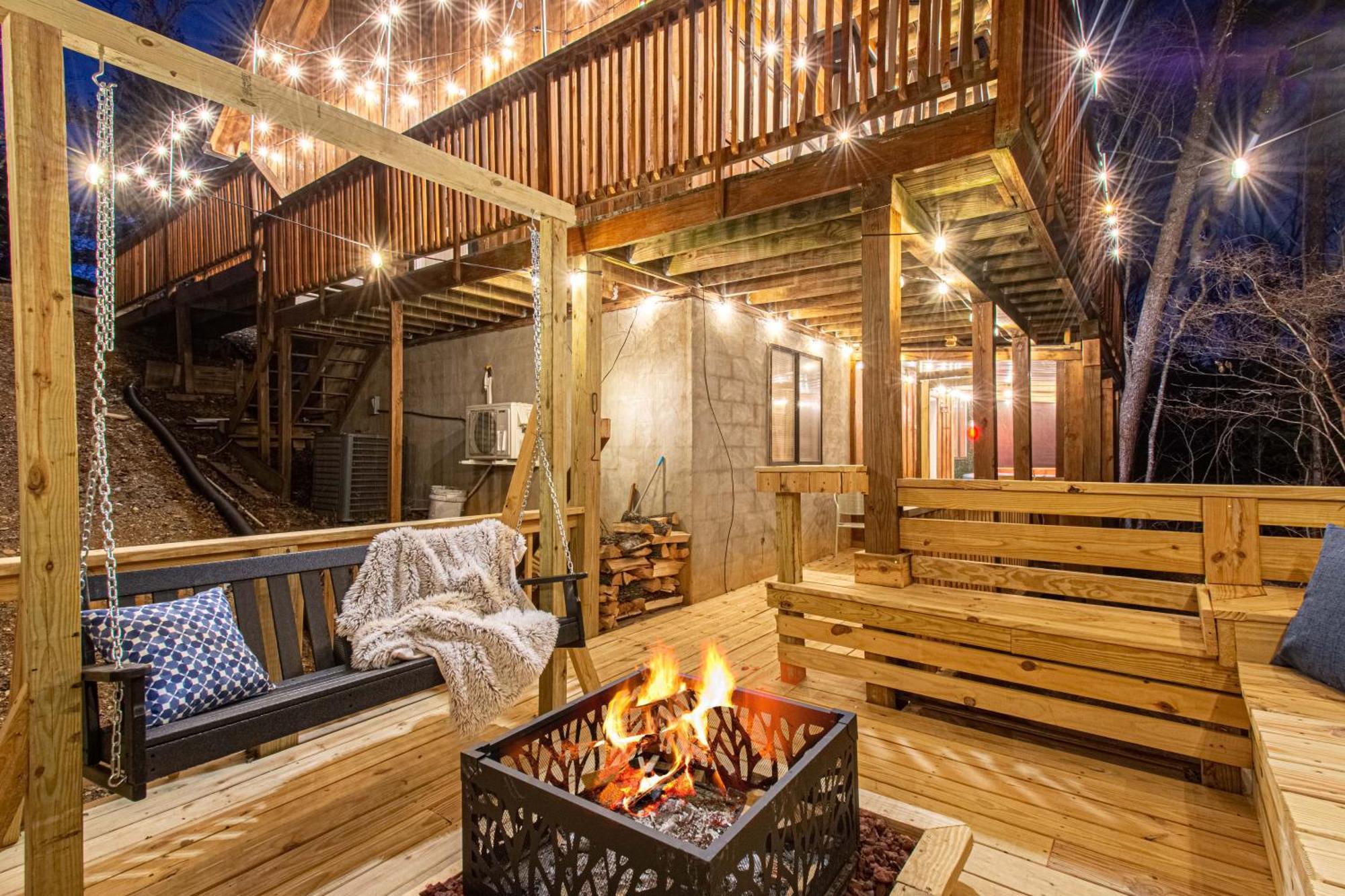 The Family Stone Luxe Cabin Sleeps 12 Hot Tub Dogfriendly Dollywood Pigeon Forge Εξωτερικό φωτογραφία